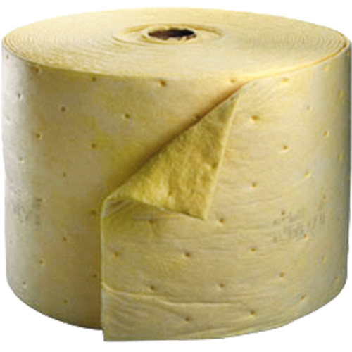 Chemical Sorbent Roll, Heavyweight, 150' L x 15.25" W, 35.9 gal Absorbancy Oxford Builders Supplies Inc