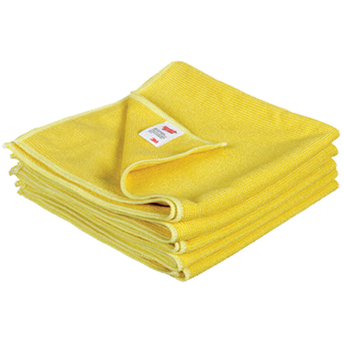 Scotch-Brite High Performance Cleaning Cloth, Microfibre, Yellow Oxford Builders Supplies Inc