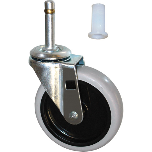 Roulette &agrave; tige pivotante de rechange pour chariot Oxford Builders Supplies Inc
