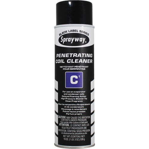 Nettoyant p&eacute;n&eacute;trant pour serpentins C1, 19 oz liq., Canette a&eacute;rosol Oxford Builders Supplies Inc