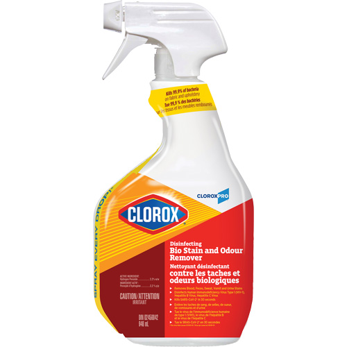 Nettoyant d&eacute;sinfectant contre les taches et odeurs biologiques, 946 ml, Bouteille &agrave; g&acirc;chette Oxford Builders Supplies Inc