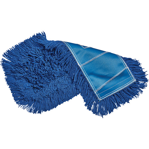 Vadrouille &agrave; &eacute;pousseter &eacute;conomique, Style &agrave; enfiler, Fil, 18" lo x 5" la Oxford Builders Supplies Inc