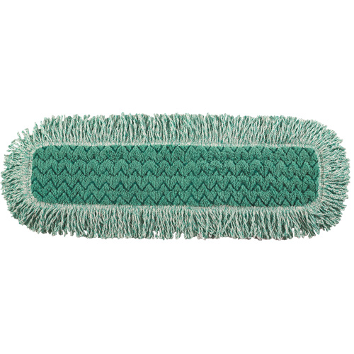 Tampon avec frange pour vadrouille &agrave; &eacute;pousseter Hygen, Style Boucles et crochets, Microfibre, 27-1/2" lo x 9" la Oxford Builders Supplies Inc