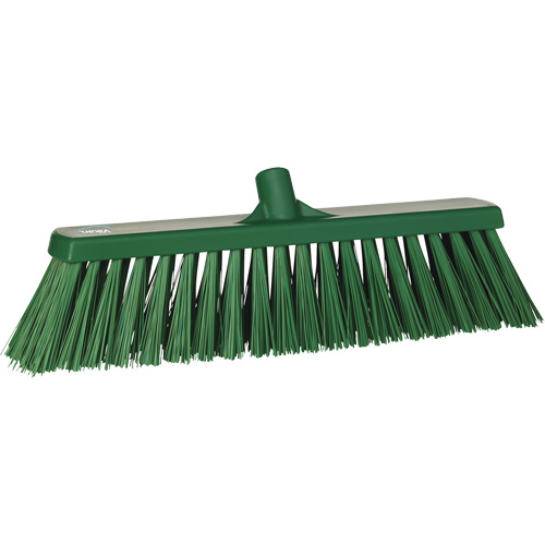 Balai-brosse robuste, Crins Ferme, 20", Polyester, Vert Oxford Builders Supplies Inc
