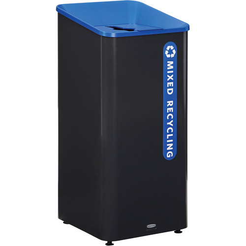 Sustain Mixed Recycling Container, Bulk, Plastic, 23 US gal. Oxford Builders Supplies Inc