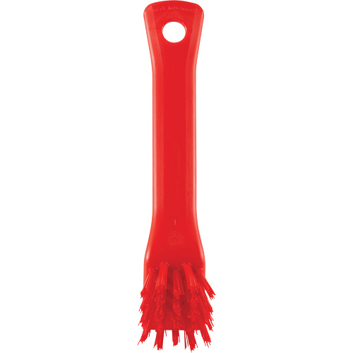 Brosse avec rebord grattoir, Soies Ferme, Longueur de 6", Rouge Oxford Builders Supplies Inc