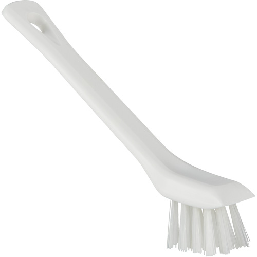 Brosse avec rebord grattoir, Soies Ferme, Longueur de 6", Blanc Oxford Builders Supplies Inc