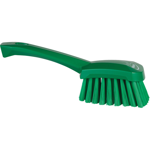 Brosse &agrave; r&eacute;curer avec manche court, Soies Doux, Longueur de 10-1/2", Vert Oxford Builders Supplies Inc