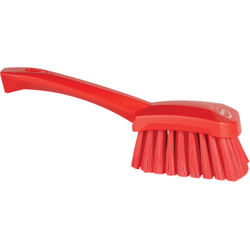Brosse &agrave; r&eacute;curer avec manche court, Soies Doux, Longueur de 10-1/2", Rouge Oxford Builders Supplies Inc