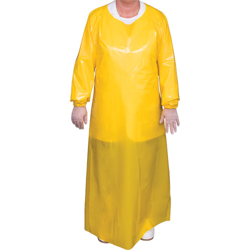 Blouse Top Dog de 6 mil, Grand, Jaune, Polyur&eacute;thane Oxford Builders Supplies Inc
