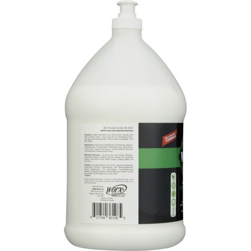 Power Clean Waterless Hand Soap, Liquid, 3.78 L, Unscented Oxford Builders Supplies Inc