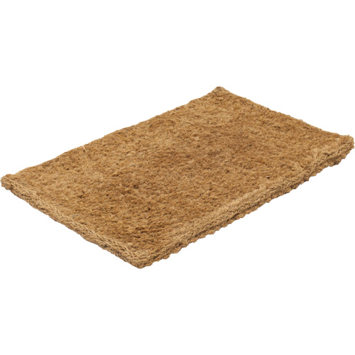 Indoor/Outdoor Coco Mat, Scraper, 3' x 5' x 1-3/8", Natural Oxford Builders Supplies Inc