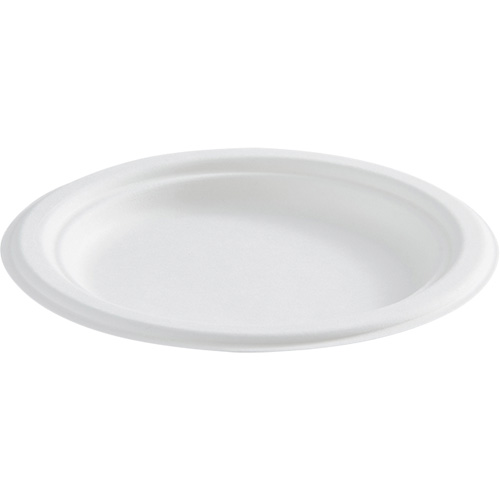 Round Fibre Compostable Plate Oxford Builders Supplies Inc