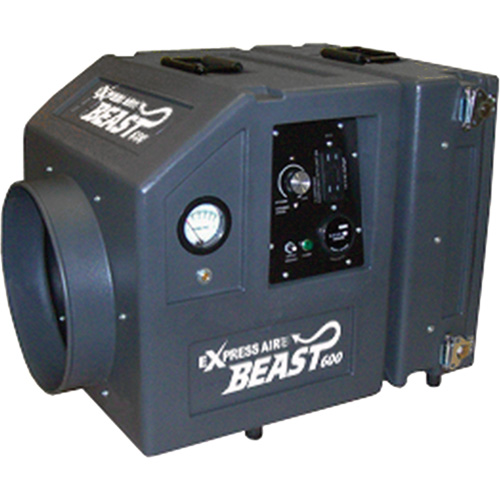 Express Air Beast 600 CFM Poly Air Scrubber Oxford Builders Supplies Inc