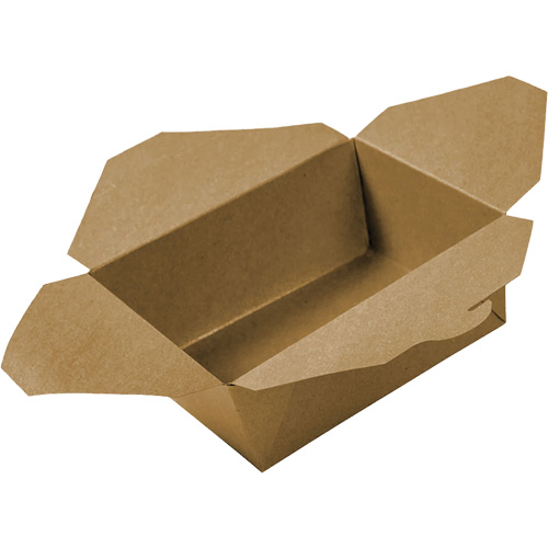 Kraft Take Out Food Containers, Corrugated, Rectangular Oxford Builders Supplies Inc