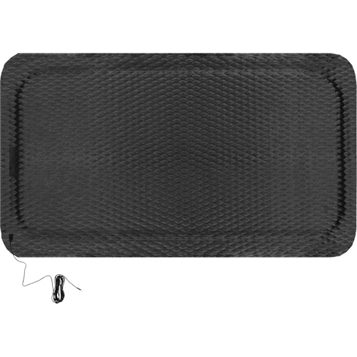 Hog Heaven Electrically Conductive Mat Kit, 3' W x 5' L, 7/8" Thickness, Black, Nitrile Oxford Builders Supplies Inc