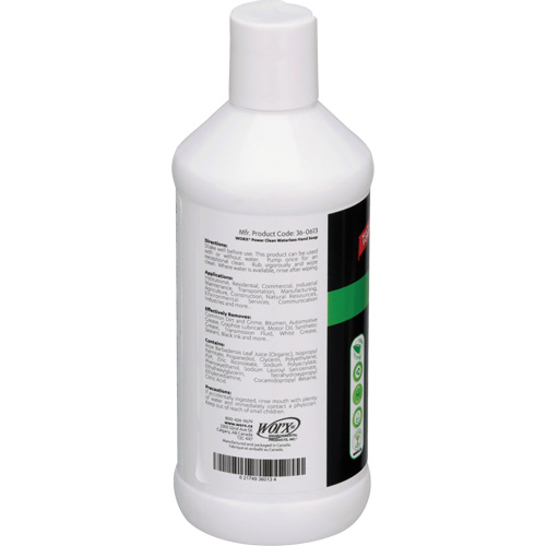 Savon pour les mains sans eau Power Clean, Liquide, 384 ml, Sans parfum Oxford Builders Supplies Inc