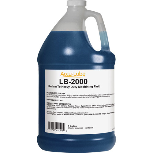 General Purpose MQL Machining Fluid, 4 L Oxford Builders Supplies Inc