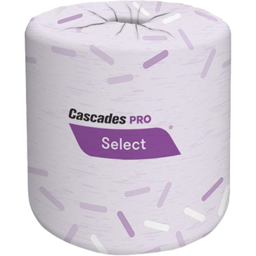 Pro Select&reg; Bathroom Tissue, 2 Ply, 420 Sheets/Roll, White Oxford Builders Supplies Inc
