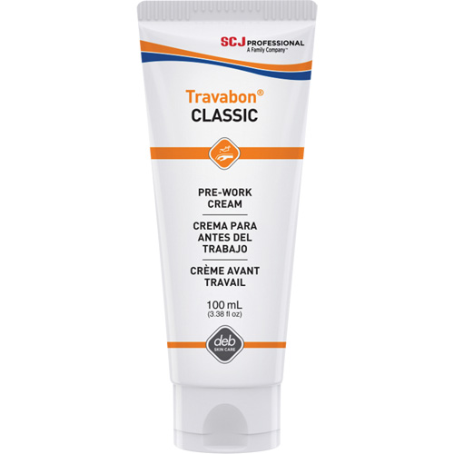 Travabon&reg; Classic Oil, Grease & Adhesive Defense Cream, Tube, 100 ml Oxford Builders Supplies Inc