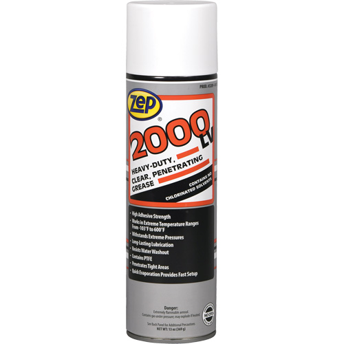2000 LV Lubricant, Aerosol Can Oxford Builders Supplies Inc