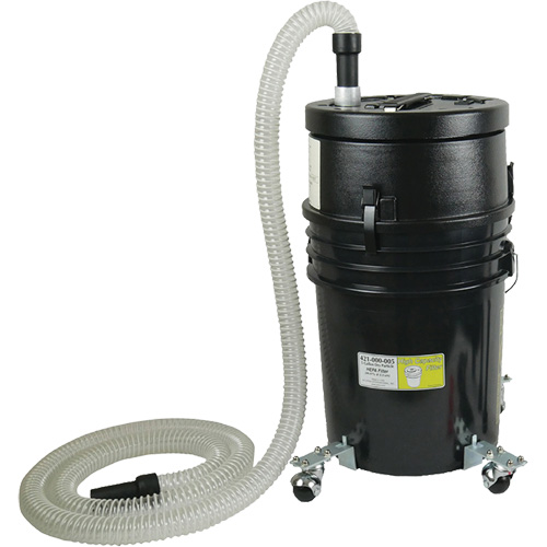 High Capacity HEPA Abatement Vacuum, Dry, 5 US Gal. (18.92 Litres) Oxford Builders Supplies Inc