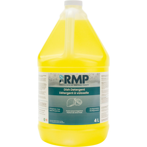 Savon au citron pour vaisselle Impact, Liquide, 4 L, Citron Oxford Builders Supplies Inc