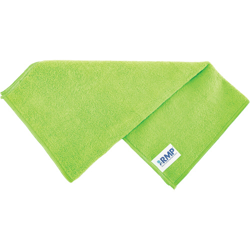 Chiffon de d&eacute;poussi&eacute;rage et nettoyage, Microfibre, Vert Oxford Builders Supplies Inc