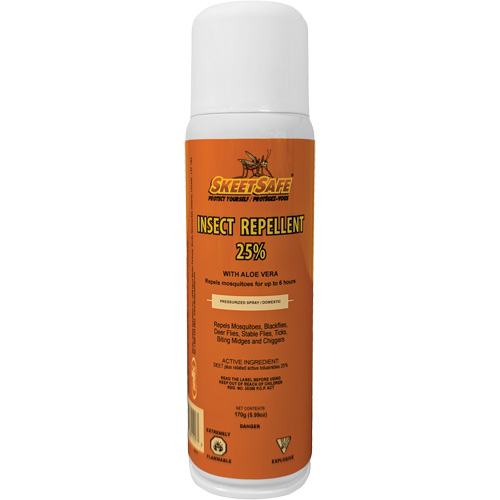 Insect Repellent, 25% DEET, Aerosol, 170 g Oxford Builders Supplies Inc