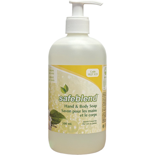 Jasmine Green Tea Hand & Body Soap, Liquid, 500 ml, Scented Oxford Builders Supplies Inc