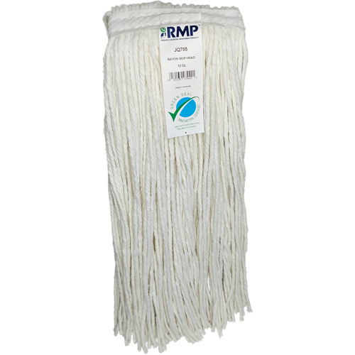 T&ecirc;te de vadrouille &eacute;troite &agrave; 4 plis, Rayonne, 12 oz, Style Coup&eacute; Oxford Builders Supplies Inc