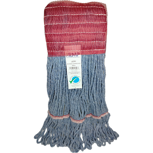 Wide-Band Mop Head, Antimicrobial/Floor Finishing/Specialty, Cotton/Rayon/Synthetic, Loop Style Oxford Builders Supplies Inc