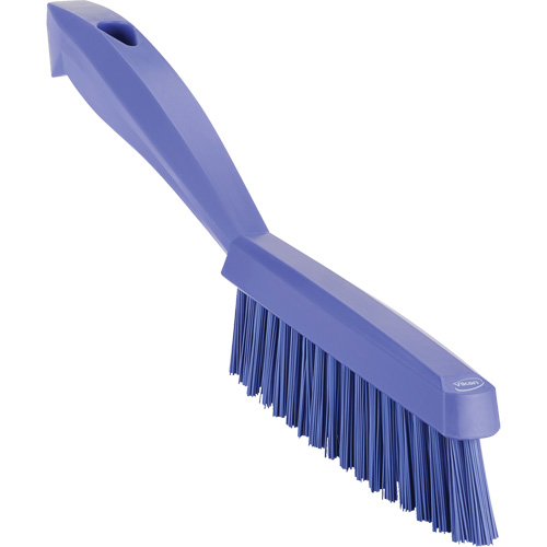 Brosse &agrave; main &eacute;troite &agrave; manche court, Soies Tr&egrave;s ferme, Longueur de 11-4/5", Mauve Oxford Builders Supplies Inc