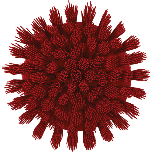 Brosse ronde HyDrive pour perceuse, Soies Tr&egrave;s ferme, Longueur de 3-1/10", Rouge Oxford Builders Supplies Inc