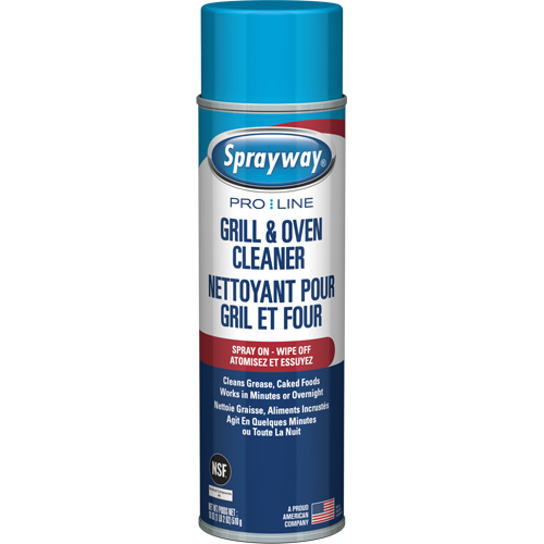 Industrial Strength Grill & Oven Cleaner, 20 oz., Aerosol Can Oxford Builders Supplies Inc