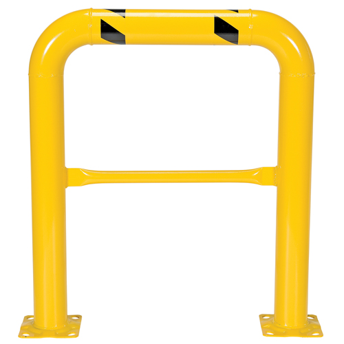 Garde-corps &agrave; profil &eacute;lev&eacute; pour machines, 3' la x 3,5' h, Jaune Oxford Builders Supplies Inc