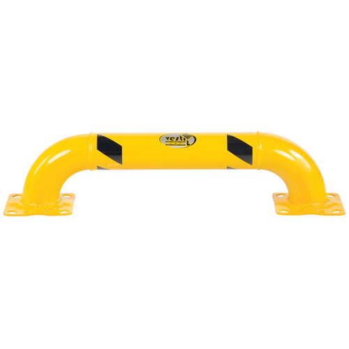 Garde-corps &agrave; profil bas pour rayonnages, 3' la x 0,75' h, Jaune Oxford Builders Supplies Inc