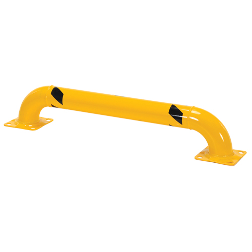Low Profile Rack Guards, 4' W x 0.75' H, Yellow Oxford Builders Supplies Inc