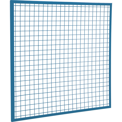 Wire Mesh Partition Components - Panels, 4' H x 4' W Oxford Builders Supplies Inc