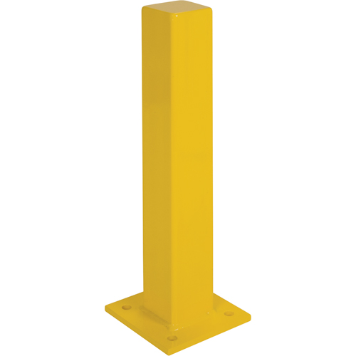Heavy-Duty Bollards, Steel, 24" H x 4" W, Yellow Oxford Builders Supplies Inc