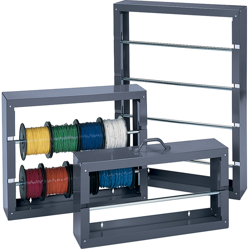 Wire Spool Rack - 2 Rod, Starter, 6" W x 26-1/8" D x 21-1/2" H Oxford Builders Supplies Inc