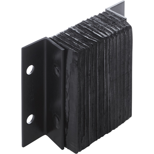 Laminated Dock Bumpers, Horizontal, Rubber, 12" W x 4" D x 10" H Oxford Builders Supplies Inc