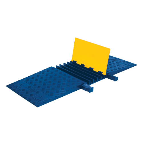 Yellow Jacket&reg; Cable Protector, 5 Channels, 18" L x 50" W x 1.875" H Oxford Builders Supplies Inc