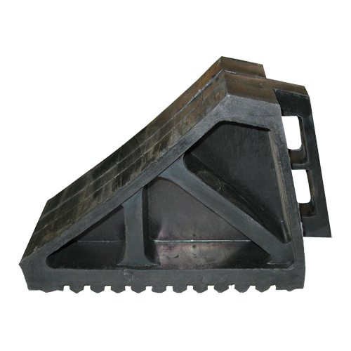 Cale de roue, 10-5/8" x 7" x 4-1/2", Noir Oxford Builders Supplies Inc