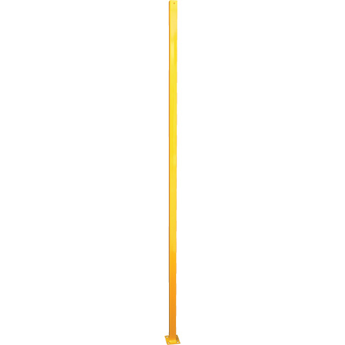Poteau de protection p&eacute;rim&eacute;trique ajustable, 4" la x 96" h, Jaune Oxford Builders Supplies Inc