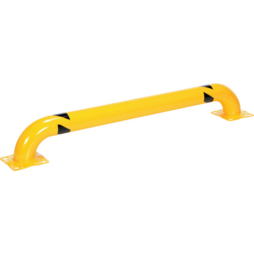 Protecteur de r&acirc;telier &agrave; profil bas, 5,3' la x 0,74' h, Jaune Oxford Builders Supplies Inc