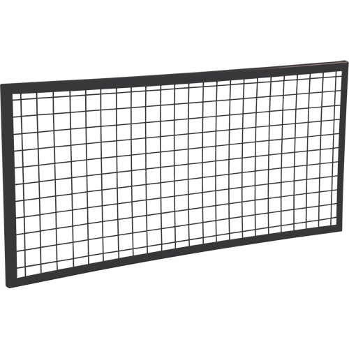Wire Mesh Partition Panel, 2' H x 4' W Oxford Builders Supplies Inc