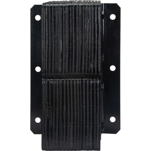 Laminated Dock Bumpers, Vertical, Rubber, 11" W x 6" D x 20" H Oxford Builders Supplies Inc