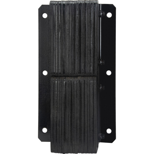 Laminated Dock Bumpers, Vertical, Rubber, 11" W x 4" D x 24" H Oxford Builders Supplies Inc