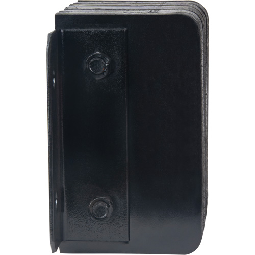Laminated Dock Bumpers, Horizontal, Rubber, 12" W x 6" D x 10" H Oxford Builders Supplies Inc